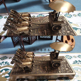 兵马俑秦皇铜车马摆件中国风特色礼品工艺品送老外西X安旅游纪念