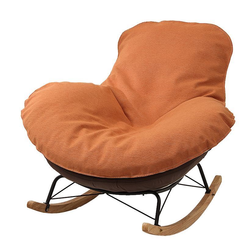 网红龙虾摇椅单人沙发垫单个椅子替换G套罩盖布摇椅懒人躺椅垫坐