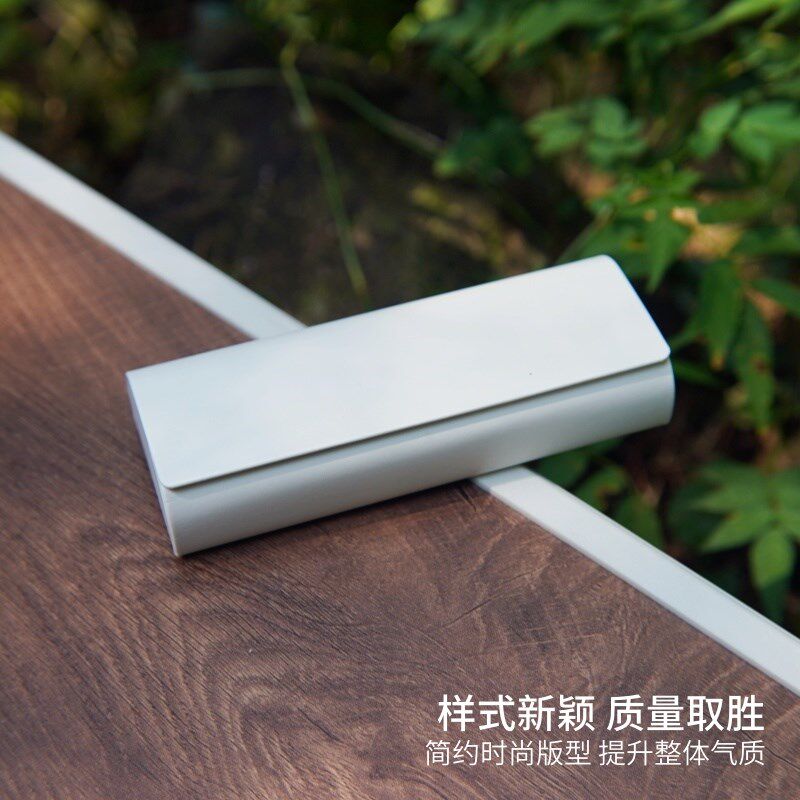 便携式眼镜盒简约皮质清新韩版抗压耐摔J眼镜收纳盒男女眼镜盒