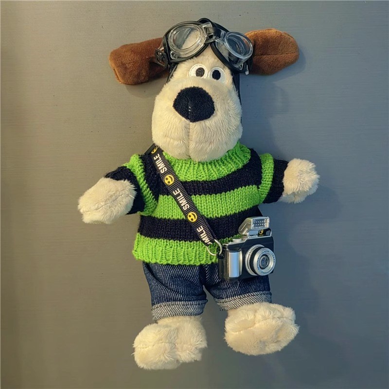 掌门狗冰箱贴车载后备箱摆件挂z式车内车外创意可爱装饰品玩偶玩