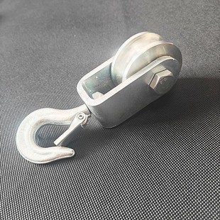 滑轮双轴承吊环吊钩电缆滑轮钢丝绳小滑轮M微型滑车定康复训练吊