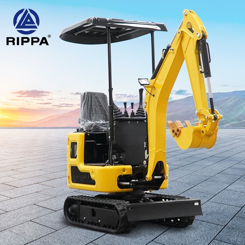 R319小型挖掘机跨境出口货源迷你多功能山地果园用微挖