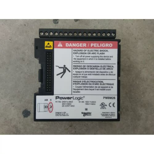 议价拍前：POWERLOGIC电力参数测量仪附件 PM8M26