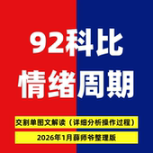 92科比交割单情绪周期2025年心法语录游资传习录打板龙头战法