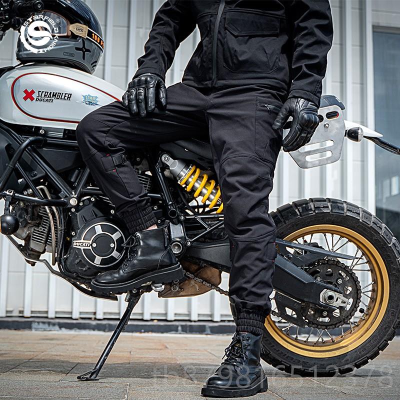 高档FEHER飞儿罩摩托车骑行裤机裤车赛车速脱裤裤快拆防保风防水