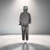 高档泓昊加厚喷砂服防护服分连冲喷砂打沙专用衣服防体护砂服喷砂