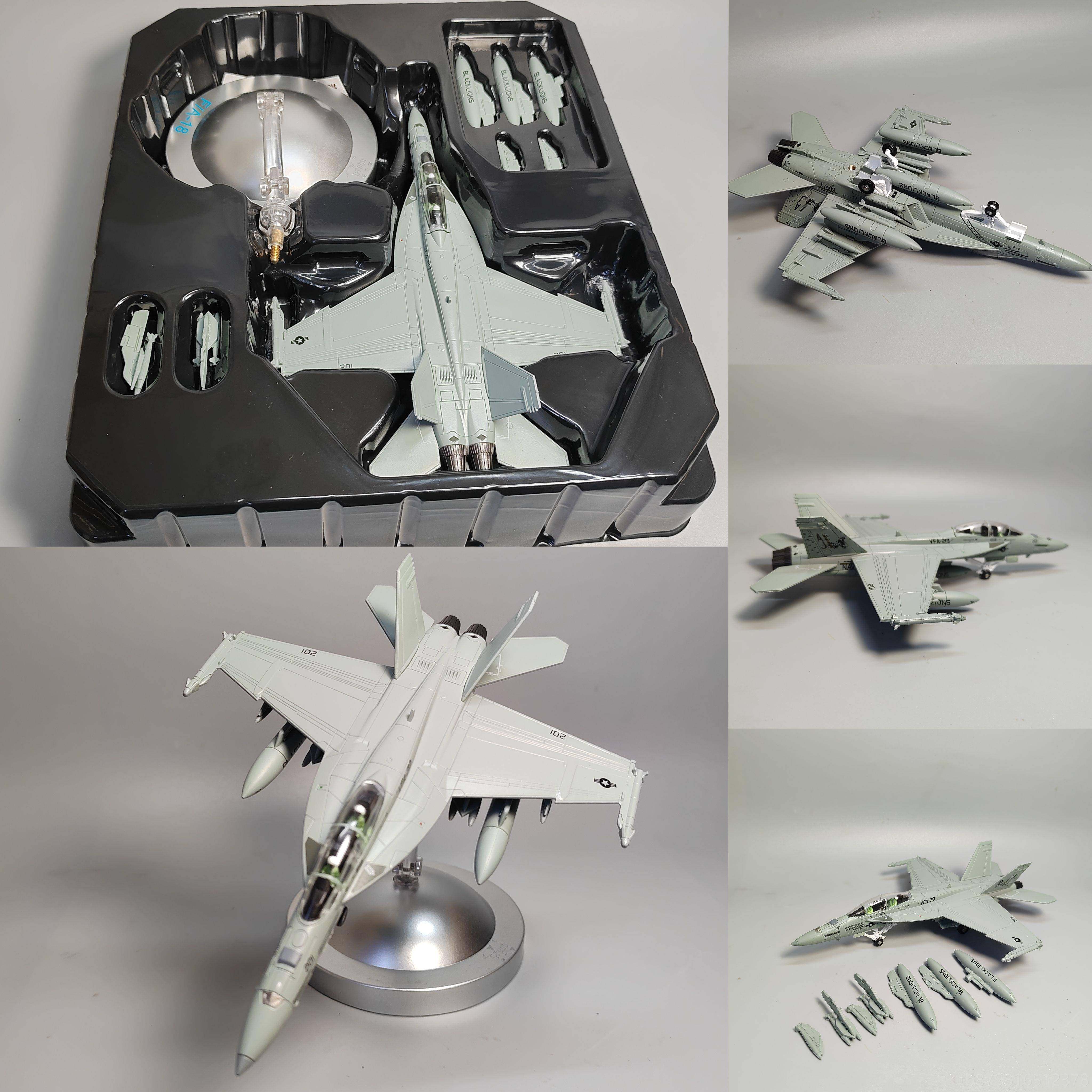 高档1:10F180大黄蜂战斗合机模型金仿真壮中志凌云黑狮队军事纪念