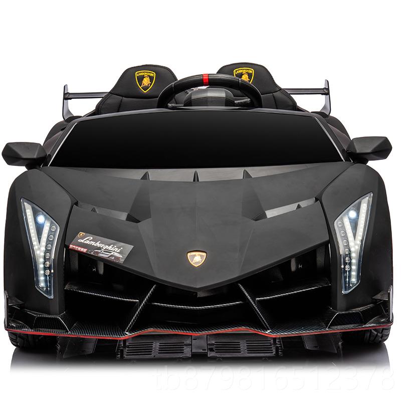 高档超双大座兰博基玩尼儿童电动车四轮宝具汽车可宝坐人遥控小孩