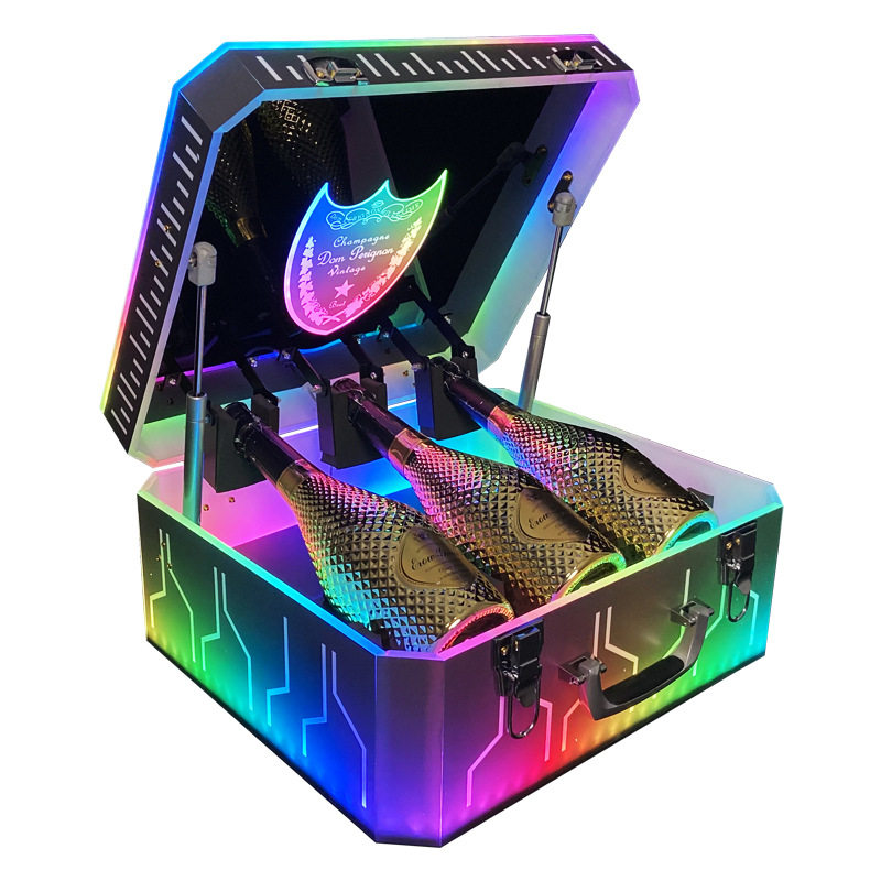 新款LED幻彩香槟酒箱亚克力盾牌香槟酒架酒吧KTV酒具气氛黑桃A酒,模玩/动漫/周边/娃圈三坑/桌游,文化/体育周边,淘宝优惠券,粉丝福利购,淘宝优惠卷