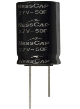 法拉超级电容ESHSR-0050C0-002R7 CAP 50F -10% +20% 2.7V-50F