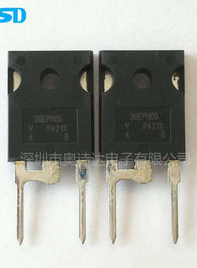 VS-30EPH06PBF VISHAY威世 TO-247快恢复二极管30A 600V工业级