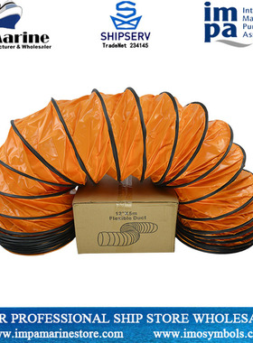 IMPA591483耐高温风管矿井通风管可自由伸缩软管PVC螺旋式通风管