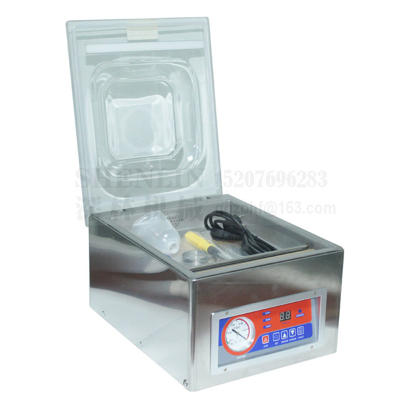 多奇DZ-260C台式真空包装机 抽气真空机 干湿两用食品真空机