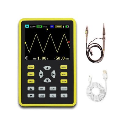5012H 2.4英寸IPS屏幕数字示波器500 MS/s采样率100MHz模拟带宽