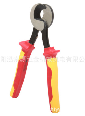 台湾宝工 SR-V210 1000V耐高压绝缘电缆剪 断线钳 电工剪钳80平方
