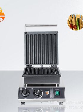 商用电热八格油条香酥机小吃设25孔松饼机华夫炉倒浆两片华夫饼机