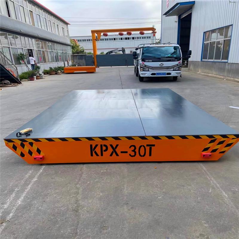 电动遥控地平车轨道平板车源头厂家电动板车四轮车搬运车