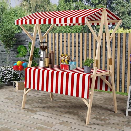 集市移动摆摊架定制户外摊位棚架展示架商场促销花车夜市摊位架子