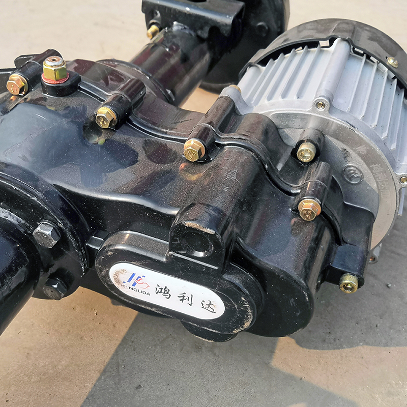 低速无刷电机后桥控制器总成 48V800W改装工程电动三轮骑兵手推车