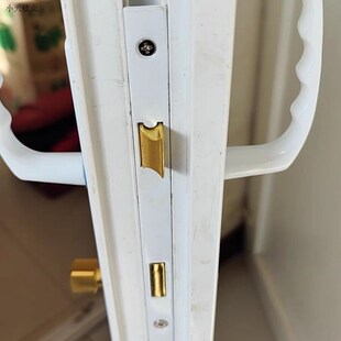 塑钢门锁8525 8530平开门把手锁老式塑钢阳台门房门插芯执手锁.