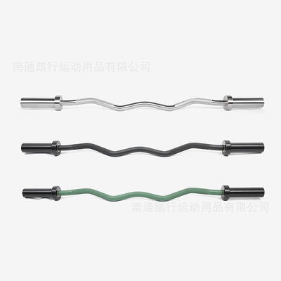 吕小军(luxiaojun)1.2米1.4米1.88米弯杆曲杠铃杆健身曲杆杠铃