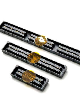 QTH-030-02-L-D-A  高速板对板0.5  60P 单高7.26  公座   卡元连