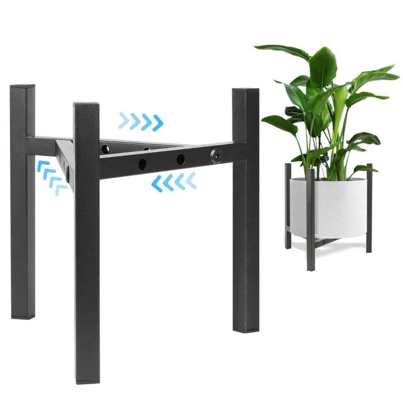 现代铁艺伸缩花架简约客厅室内落地式阳台绿萝植物架子花盆架批发