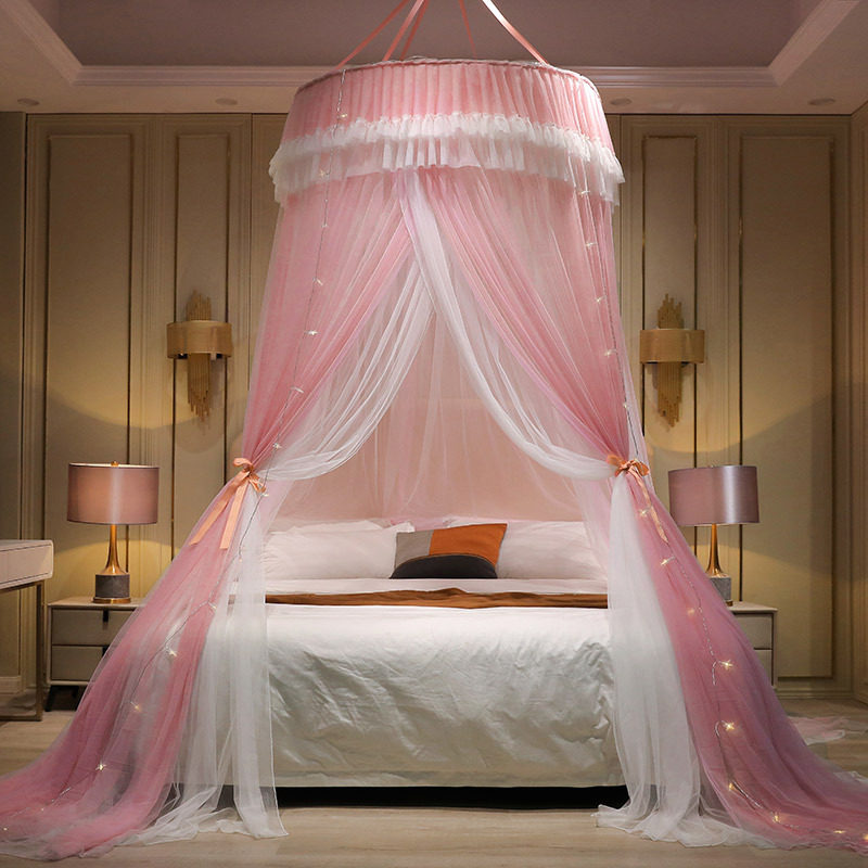 CB#三开门新款圆顶双层纱蚊帐双层纱吊顶蚊床幔免安装1.2m1.5米1.,模玩/动漫/周边/娃圈三坑/桌游,文化/体育周边,淘宝优惠券,粉丝福利购,淘宝优惠卷