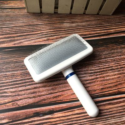 超好用平面针梳 去毛气垫狗梳 不伤皮肤不锈钢针小白梳蓬松毛发