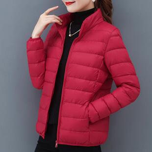 家园红色羽绒服女冬季2033新款短款羽绒服女款2025年冬季新款