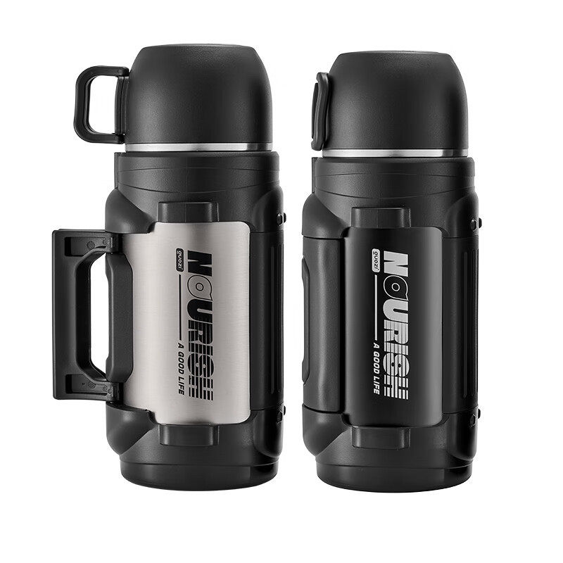 果兹 GZ-B64海岳旅行壶运动户外便携大容量304不锈钢保温壶1600ml