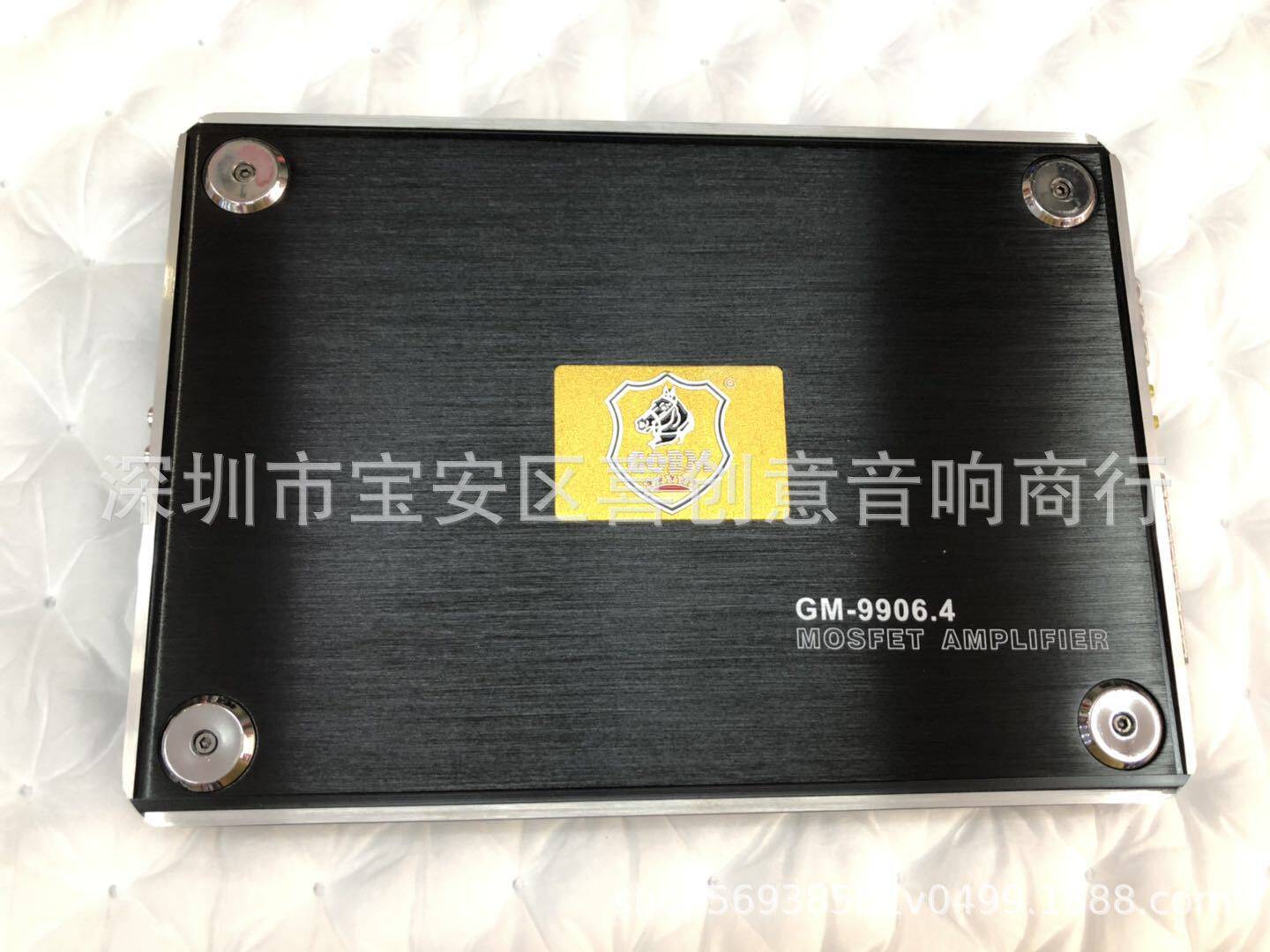 新款9906.4汽车功放4路功放