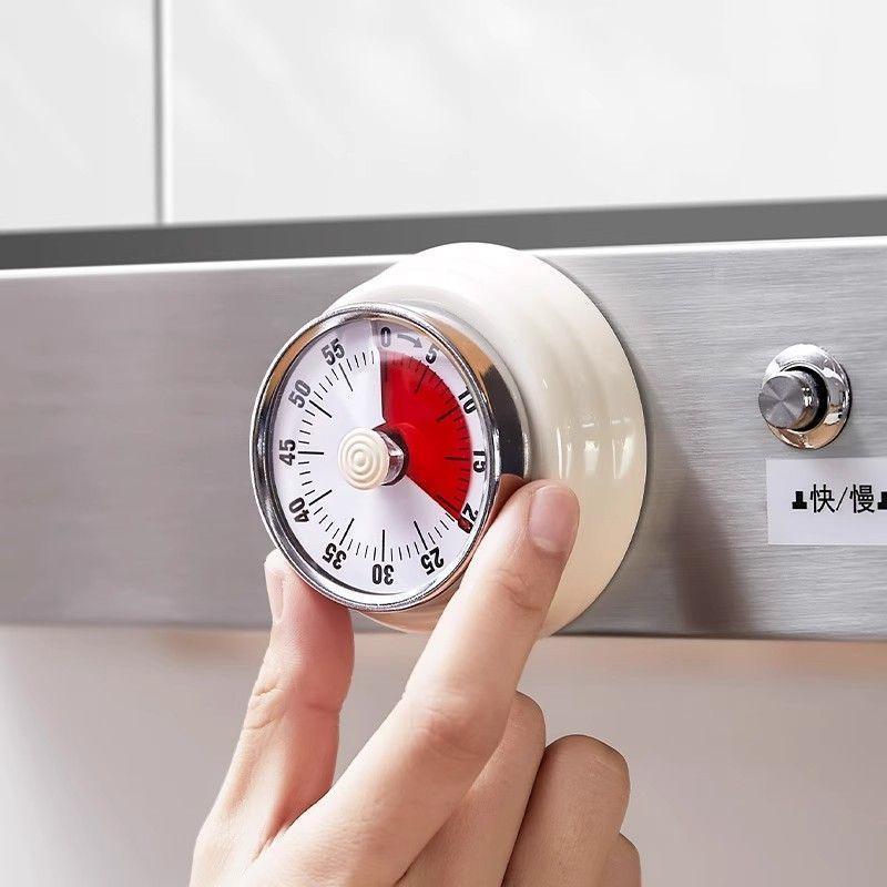 厨房计时器机械提醒器时间管理闹钟小学生自律神器定时器家用钟倒