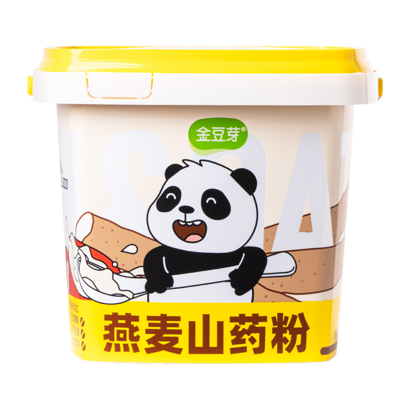 金豆芽燕麦山药粉225g正品新货铁棍山药冲泡代餐粉即食早餐食品