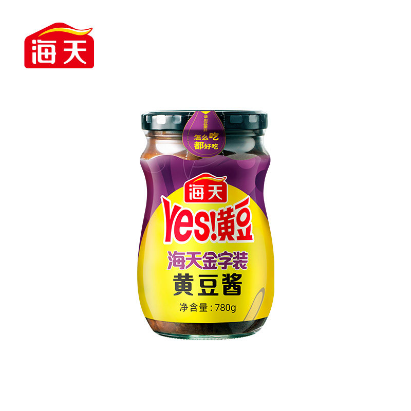 海天金字装黄豆酱780g*1图片