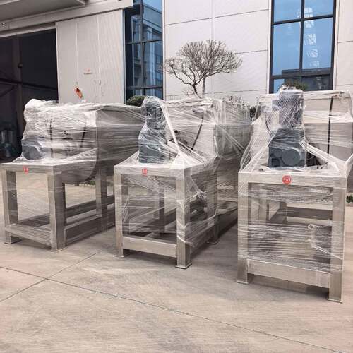 不锈钢卧式搅拌罐加热钛白粉混料机石家庄1000L卧式干粉搅拌机