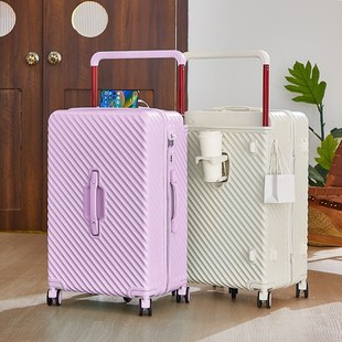 大容量行李箱女2025新款宽拉杆旅行密码箱男加厚结实耐用皮箱子