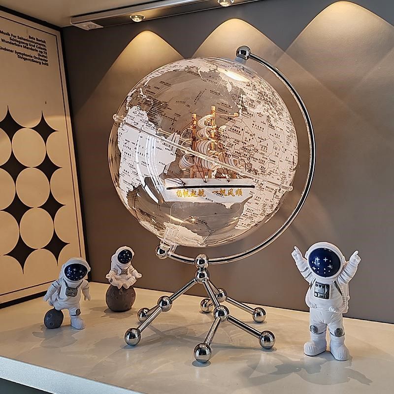 一帆风顺帆船地球仪摆件客厅电视柜装饰男生生日礼物乔迁新居礼品,家居饰品,装饰摆件,淘宝优惠券,粉丝福利购,淘宝优惠卷