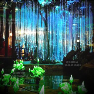 光纤树灯阿凡达生命之树七彩变色户外满天星造景瀑布流水光纤灯