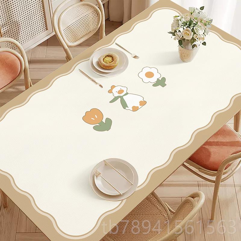 高档pvc高级垫感餐桌布用洗防水防家油防烫茶几隔热垫长免方形桌