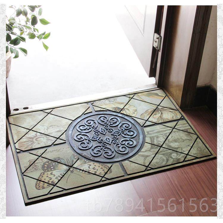 高档入户橡胶北欧美式欧口式玄进门门垫客厅门厅门垫防滑地地关毯,居家布艺,家用脚垫,淘宝优惠券,粉丝福利购,淘宝优惠卷