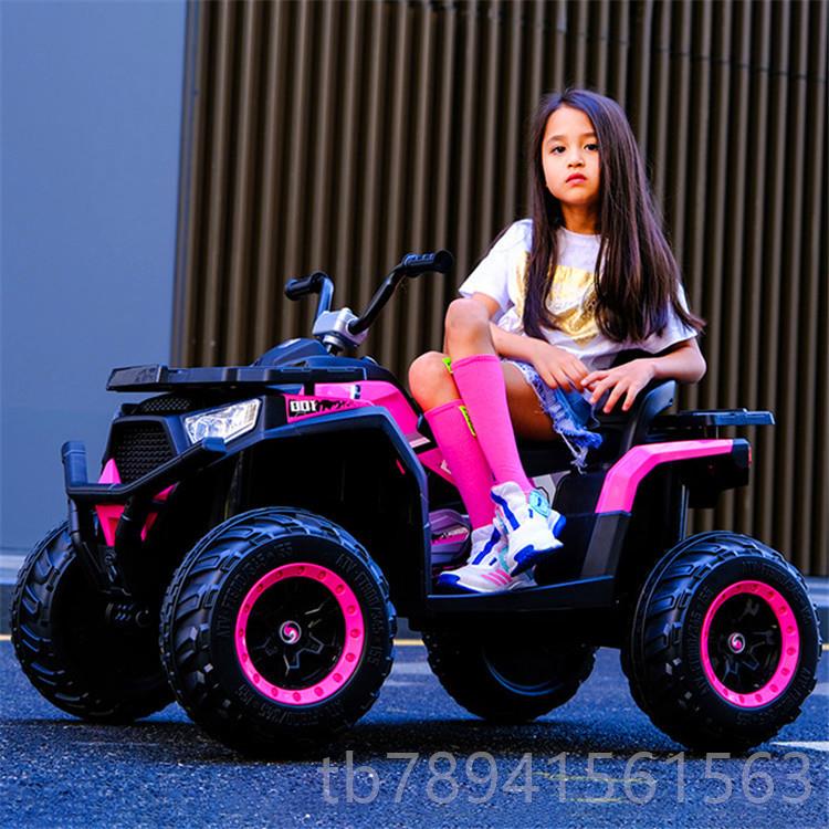 高档新款坐动车孩电子可坐电动汽车人四轮宝宝电瓶车可儿童沙滩摩