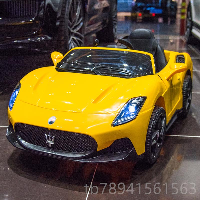 高档儿童电动车四四轮坐遥控汽车可人男女小孩宝宝玩具充电摇驱摆