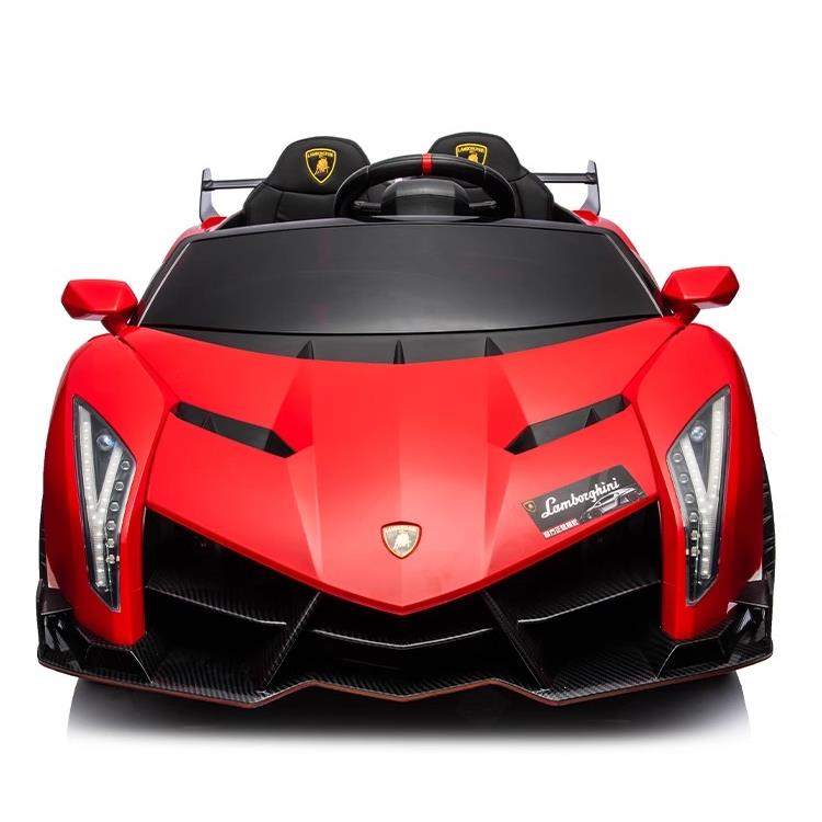 高档兰博基尼儿2童电动车四轮4V遥控车孩汽宝宝可坐人玩小具双座