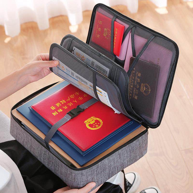 证件收纳包家庭证件包户口本档案文件收纳盒整理箱家用多层多功能,收纳整理,卡包/证件包,淘宝优惠券,粉丝福利购,淘宝优惠卷