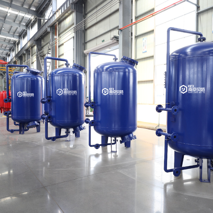 石英砂多介质过滤器除铁除锰设备 活性炭浅层砂过滤罐 锰砂过滤器