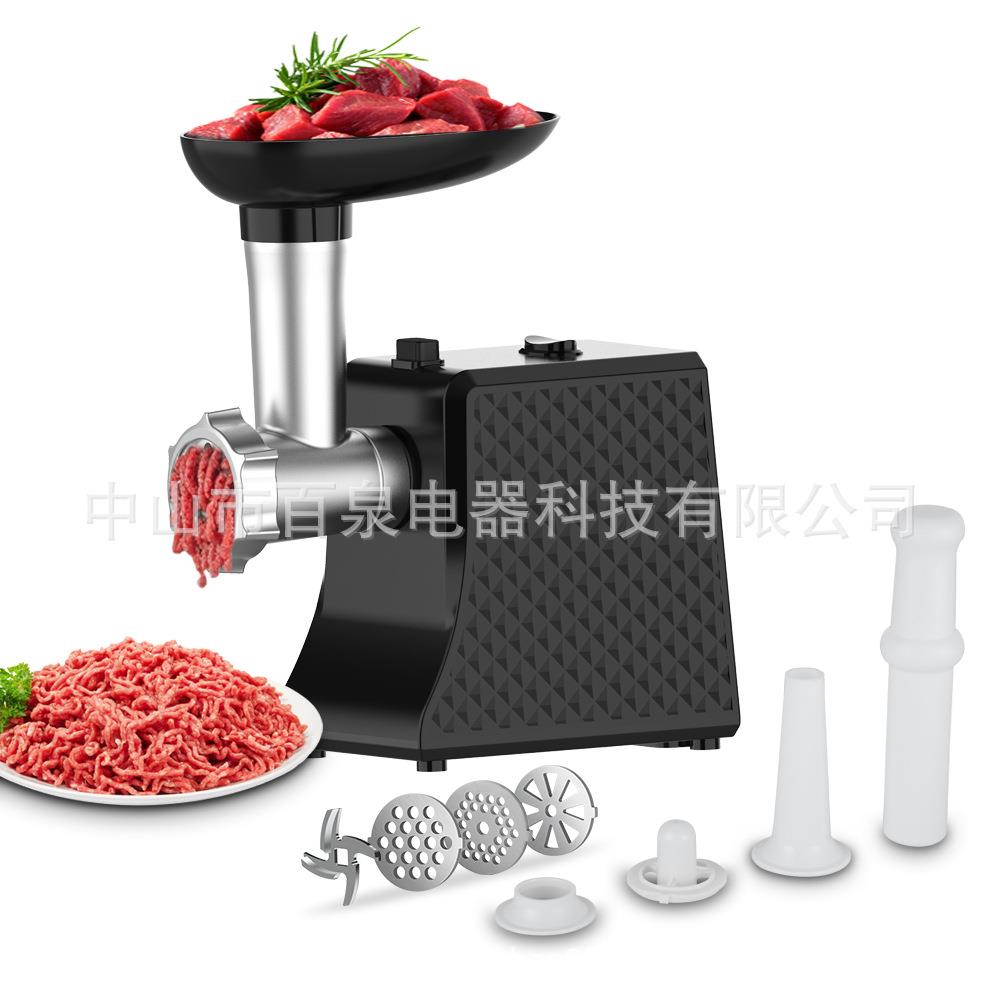 OZON跨境工厂MeatGrinder家用电动多功能灌肠绞肉机蒜泥机辣椒机
