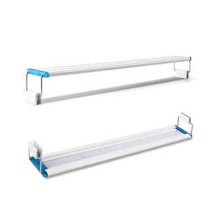 超薄水族箱蓝白光照明LED灯造景生态缸架灯蓝白光桌面鱼缸水草灯