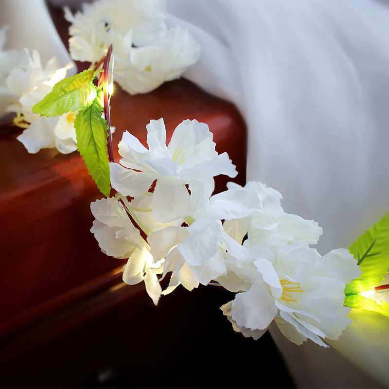 仿真花藤条灯串花朵藤条led铜线灯串圣诞装饰花环苞藤蔓装饰,鲜花速递/花卉仿真/绿植园艺,仿真花,淘宝优惠券,粉丝福利购,淘宝优惠卷