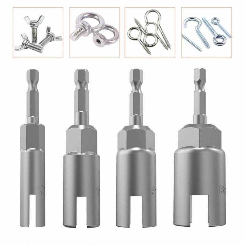 1/4柄蝴蝶型螺母内六角风批套筒 羊角钉螺丝快速气动加深开口套筒,五金/工具,6角套筒,淘宝优惠券,粉丝福利购,淘宝优惠卷